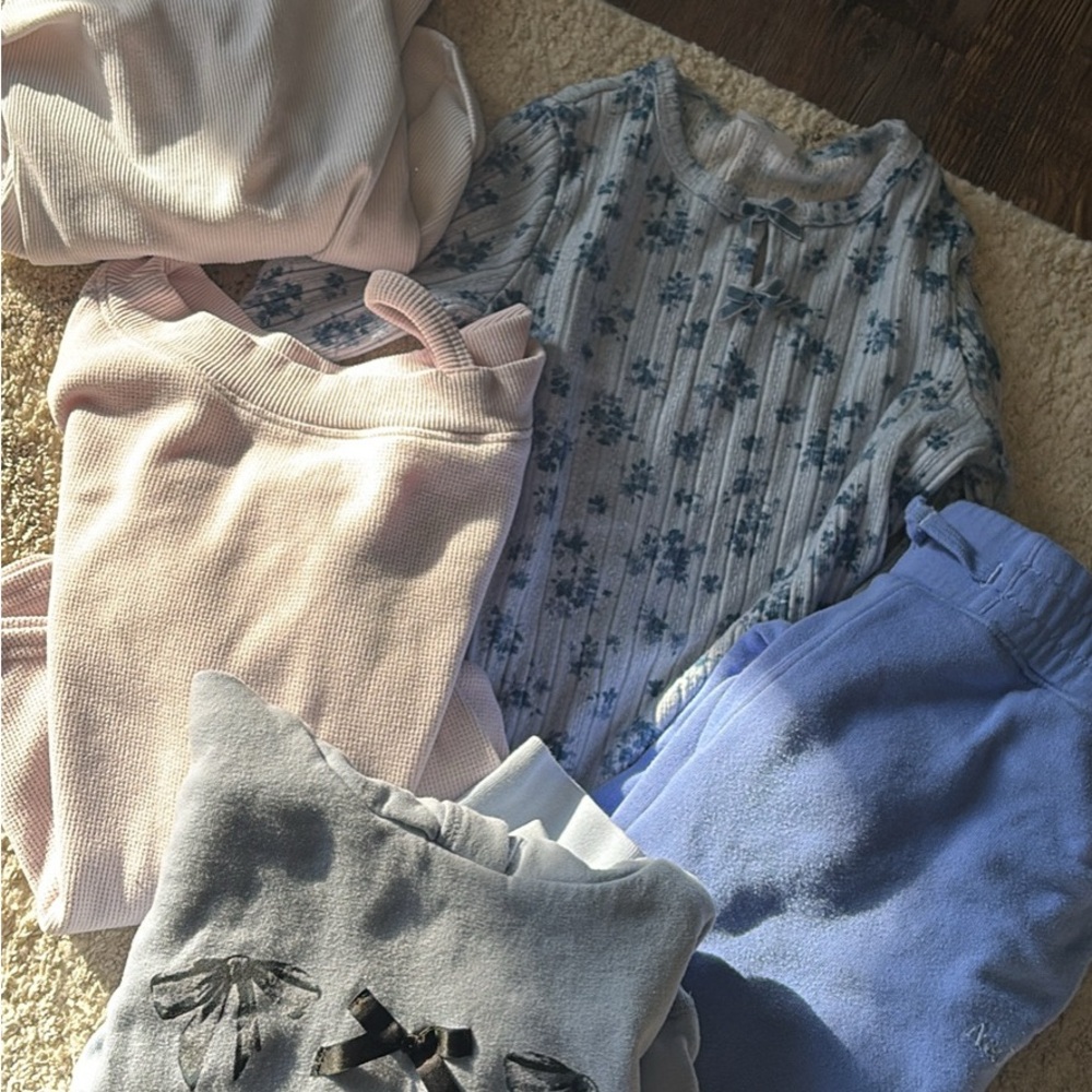 abercrombie kids Pink and Blue Mixed Girls Clothing Lot
